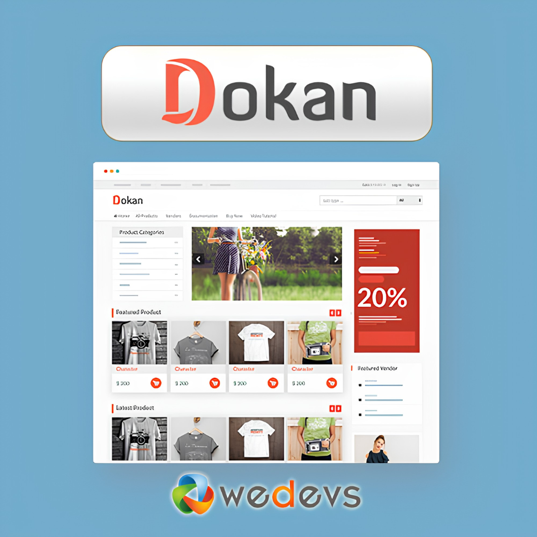 dokan theme Dokan Multi-Vendor WooCommerce Theme download from Wavix